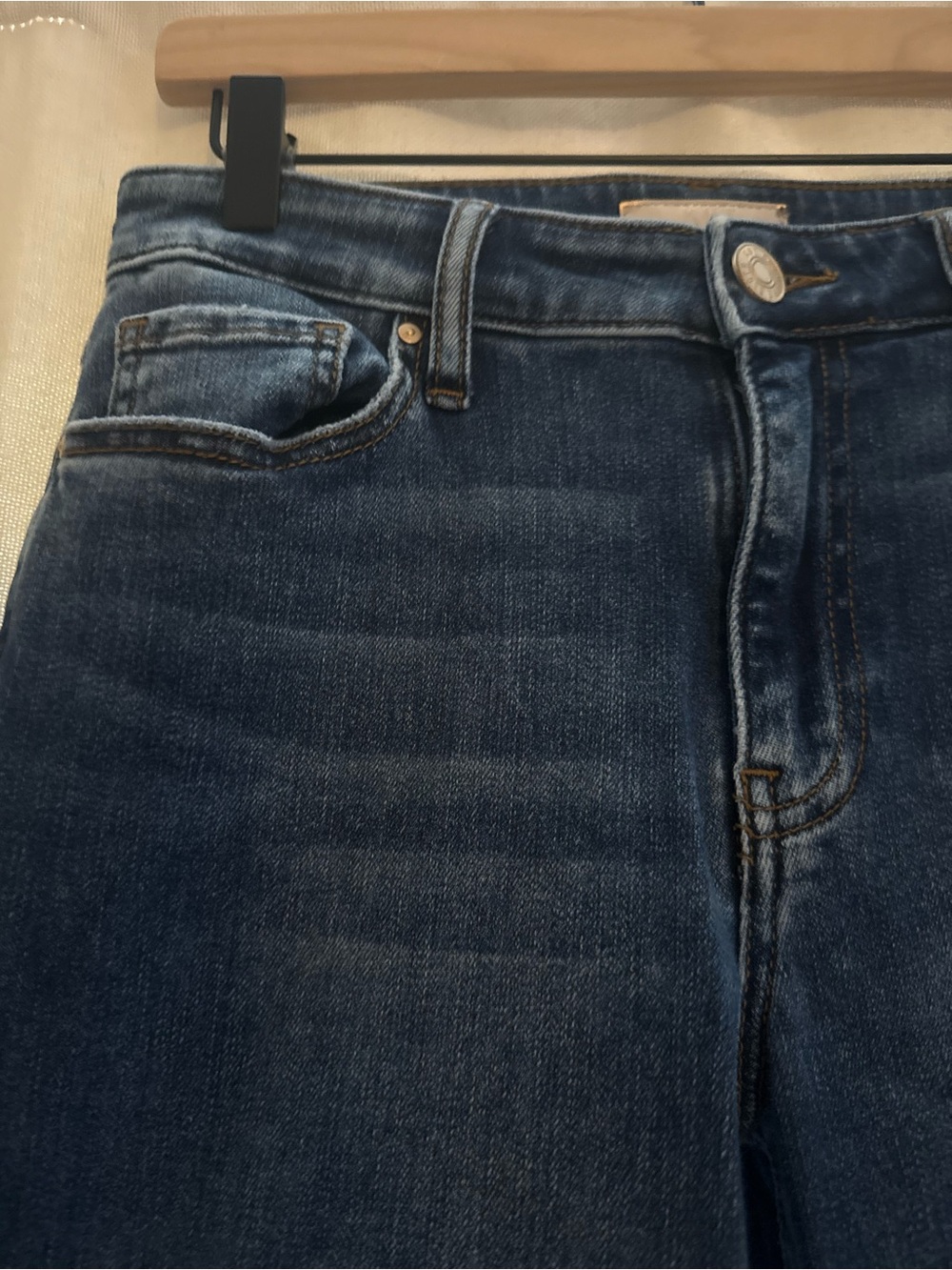KUT High-Rise Wide Leg Women's Jeans in Dark Blue - Picture 4 of 5